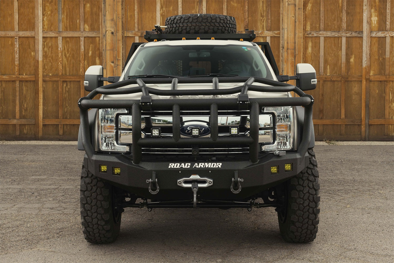 Road Armor 61743B Stealth Winch Front Bumper