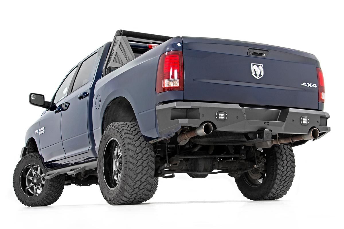 Rough Country 10775 Dodge Heavy-Duty Rear LED Bumper 09-18 RAM 1500 Rough Country
